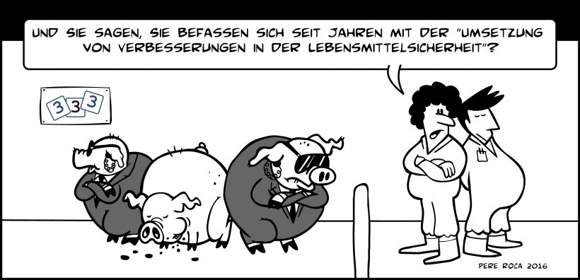 Lebensmittelsicherheit in der Schweinebranche
