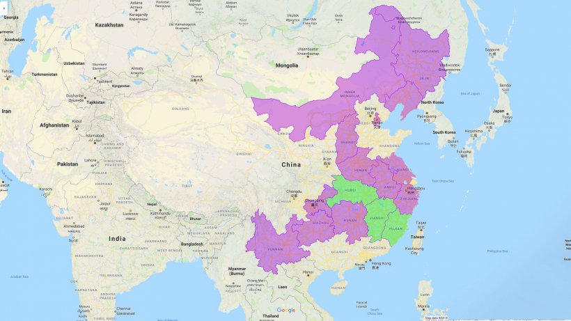 Die drei neuen von der ASP betroffenen Provinzen sind Hubei, Jiangxi und Fujian.
