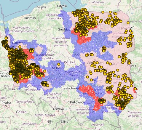 <p>ASP bei Wildschweinen im Jahr 2021</p>
