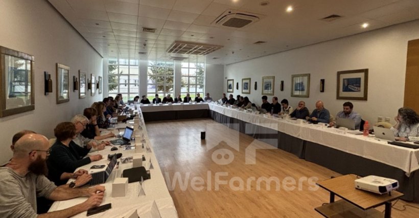 Erstes Treffen im Rahmen des WelFarmers-Projekts in Montijo, Portugal
