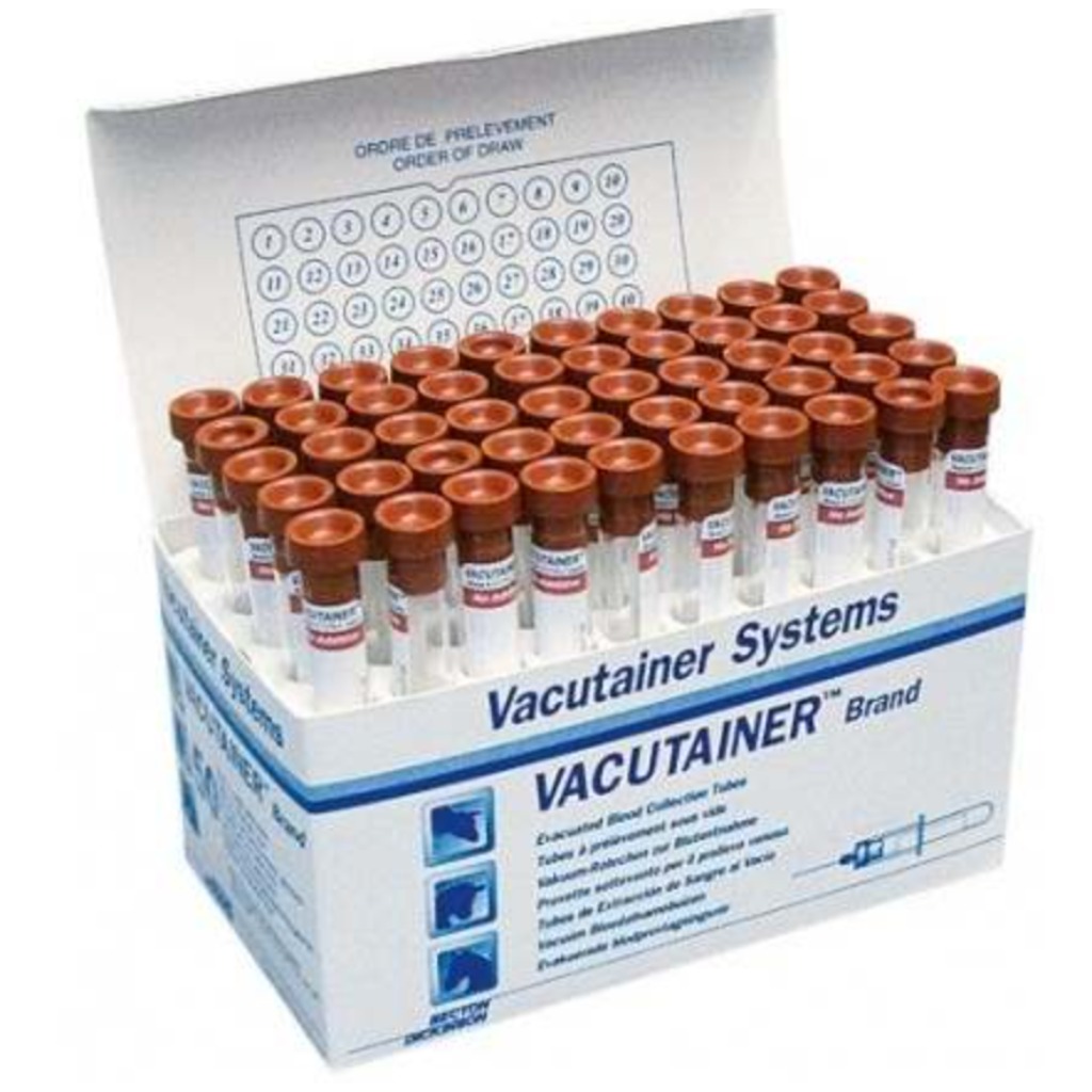 Tubos Vacutainer: tubos 5 ml 40 unidades